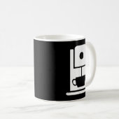 Koffiemachinekabels, uniform koffiemok (Voorkant rechts)