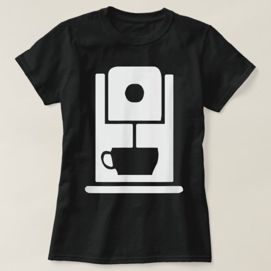 Koffiemachinekabels, uniform t-shirt (Design voorkant)