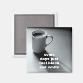 koffiemagneet magneet (Voorkant / Achterkant)