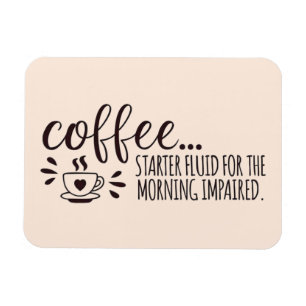 Koffiemagneet voor de cafeïnearme magneet