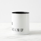 Koffiemeetbeker, nee, nog niet, Mok, ochtend Mok (Midden)