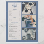 Koffiemenu (Voorkant)