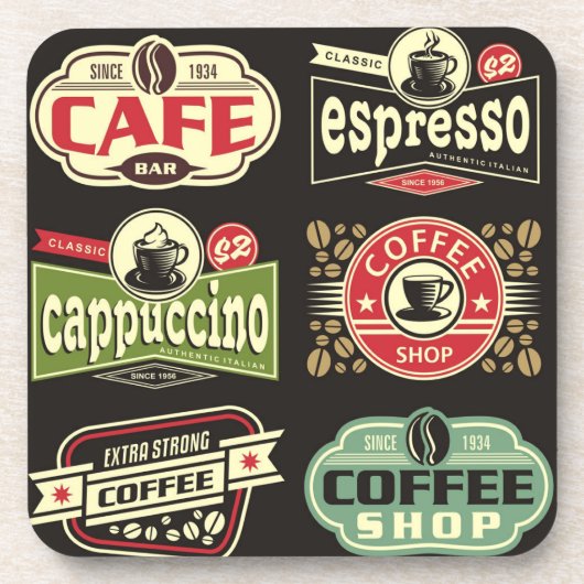  koffiemerken | Koffiekkcork Onderzetter instellen (Voorkant)