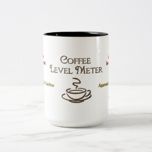 Koffiemeter Coffee-Mok Tweekleurige Koffiemok