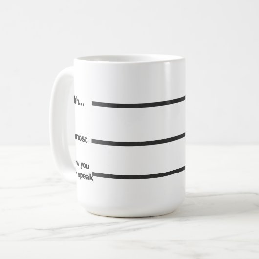 Koffiemeting Koffiemok (Voorkant links)