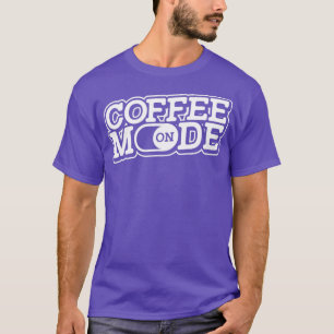 Koffiemodus op cafeïnepannen Espresso Caf T-shirt
