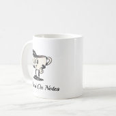 Koffiemok Achterstallige Notities, Retro Therapeut (Voorkant links)