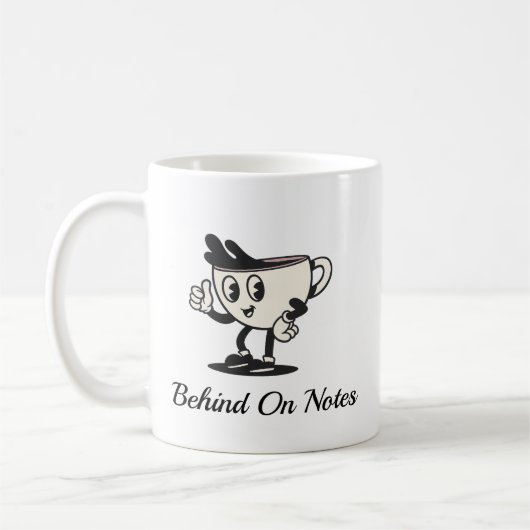 Koffiemok Achterstallige Notities, Retro Therapeut (Links)