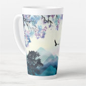 Koffiemok Berglandschap Latte Mok (Linkerhoek)
