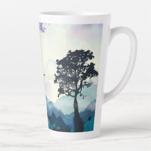 Koffiemok Berglandschap Latte Mok
