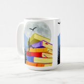 Koffiemok Geletterdheid (Voorkant links)