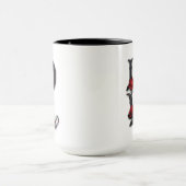 Koffiemok, gotische liefde mok (Midden)