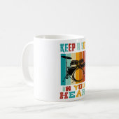 Koffiemok 'Houd een lied in je hart' (Voorkant links)