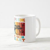 Koffiemok 'Houd een lied in je hart' (Voorkant rechts)