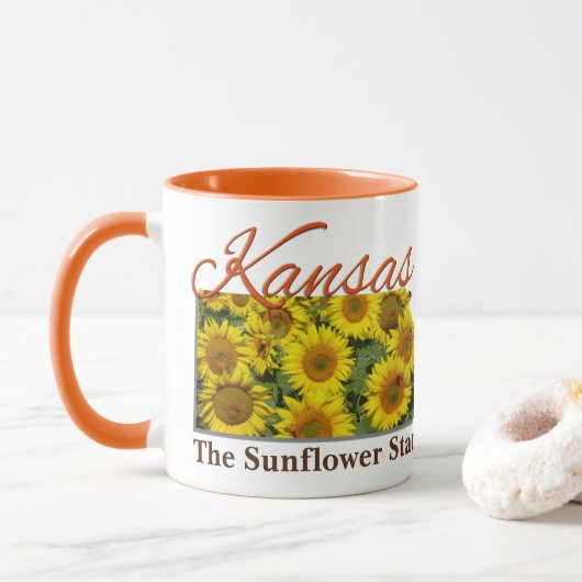 KoffieMok - KANSAS Mok (Met donut)