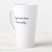 Koffiemok Latte Mok (Linkerhoek)