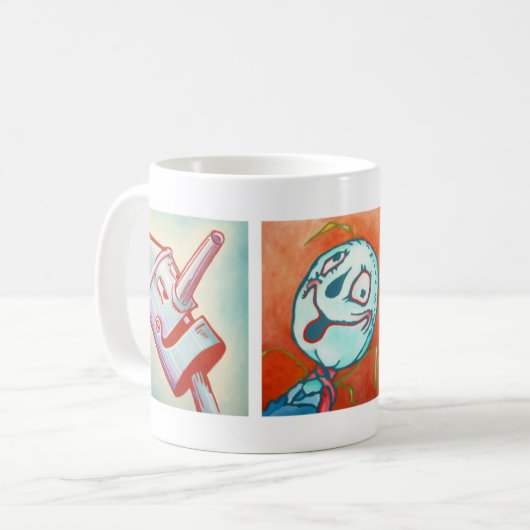 KoffieMok - Lonen, Scarecrow, Tin-Man (Voorkant links)