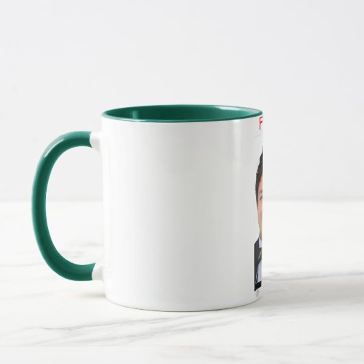 Koffiemok met afbeelding mok (Links)
