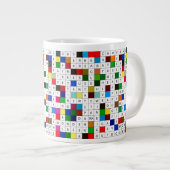 KoffieMok met Camping Crosswords Grote Koffiekop (Voorkant rechts)