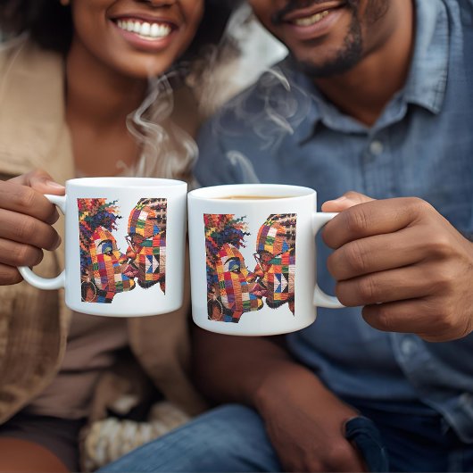 Koffiemok met de Kunst van het Quilten