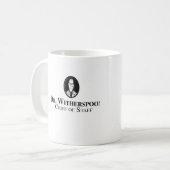 Koffiemok met "Dr. Witherspoon" logo (Voorkant links)