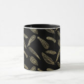 koffiemok met eendenveren mok (Midden)