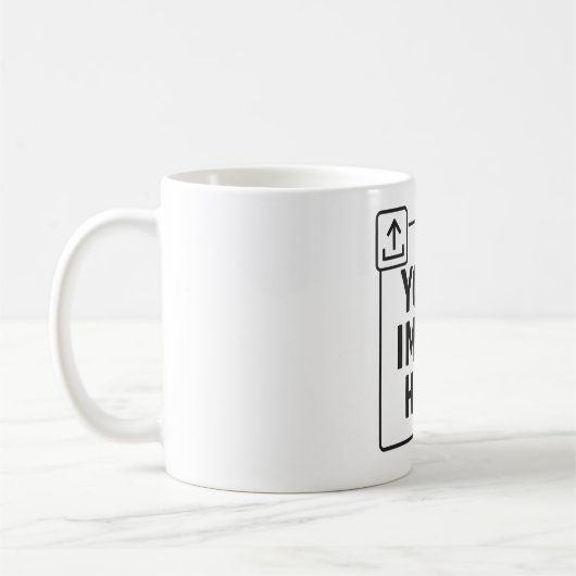 Koffiemok met foto (Links)