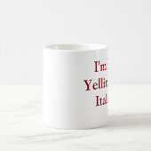 KoffieMok met Funny Italiaans Gezegde Mok (Center)