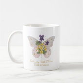 Koffiemok met geboortebloem februari (Links)