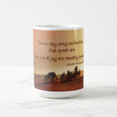 koffiemok met inspirerende quote over kunst (Center)