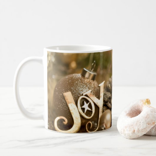 Koffiemok met Joy Glitter (Met donut)