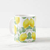 KoffieMok met kunstmatig ontworpen Lemon-wijn (Voorkant links)