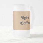 KoffieMok met ontwerp Matglas Bierpul (Voorkant rechts)