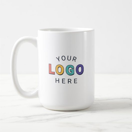 Koffiemok met uw logo (Links)
