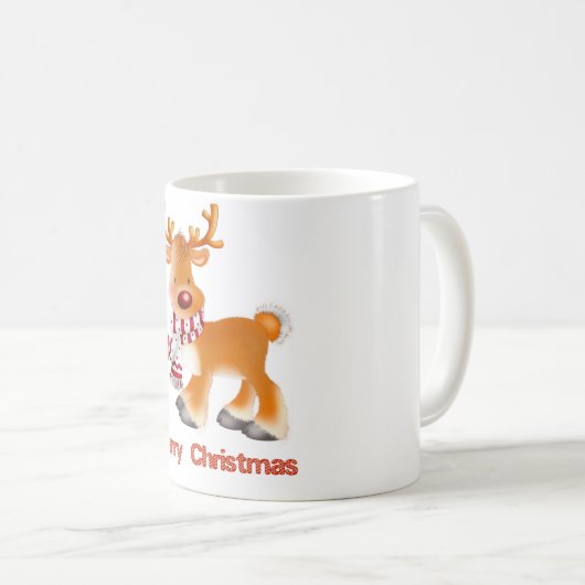 KoffieMok | Mok thee | Vrolijk kerstfeest (Voorkant rechts)