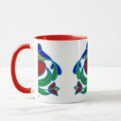 KoffieMok — PA Nederlands Distelfink-ontwerp Mok (Links)