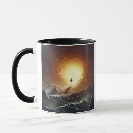 Koffiemok 'Pad van Volharding' Mok (Links)