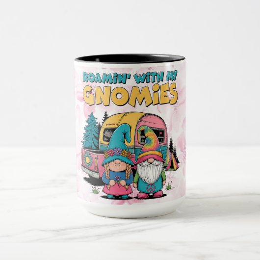 Koffiemok 'Roamin' With My Gnomies' Mok (Midden)