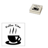 KoffieMok Rubberstempel (Gestempeld)