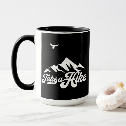 Koffiemok Take A Hike Mok (Met donut)