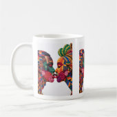 Koffiemok ter ere van de kunst van het quilten (Links)