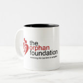 KoffieMok Tweekleurige Koffiemok (Voorkant links)