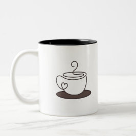 Koffiemok Tweekleurige Koffiemok