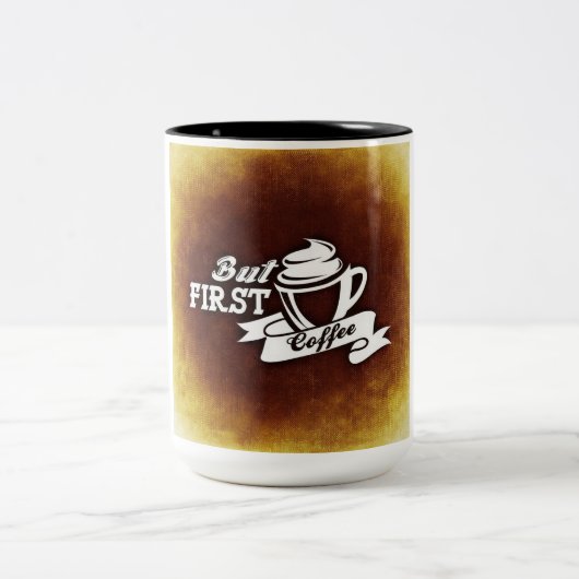 Koffiemok Tweekleurige Koffiemok (Center)