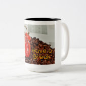 Koffiemok Tweekleurige Koffiemok (Voorkant rechts)