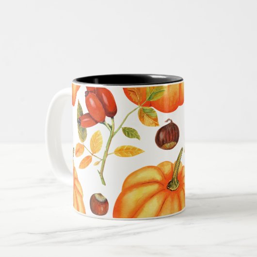 Koffiemok Tweekleurige Koffiemok (Voorkant links)