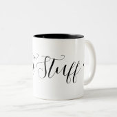 KoffieMok Tweekleurige Koffiemok (Voorkant rechts)