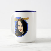 KoffieMok Tweekleurige Koffiemok (Voorkant links)