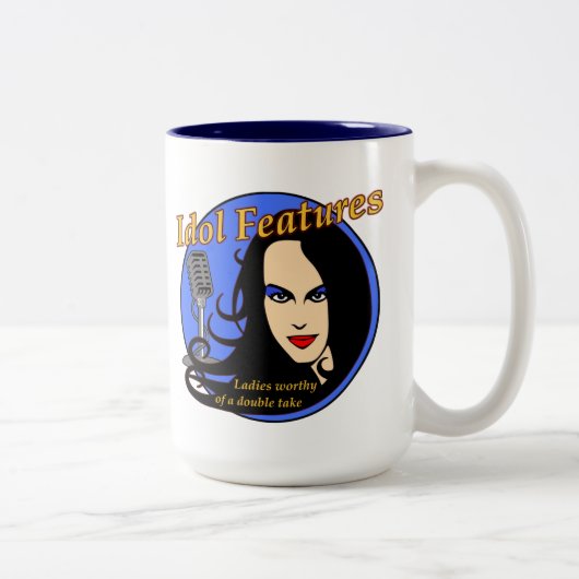 KoffieMok Tweekleurige Koffiemok (Rechts)