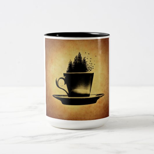 Koffiemok Tweekleurige Koffiemok (Center)